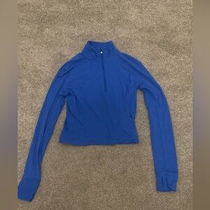 Lululemon Run Cropped Half Zip